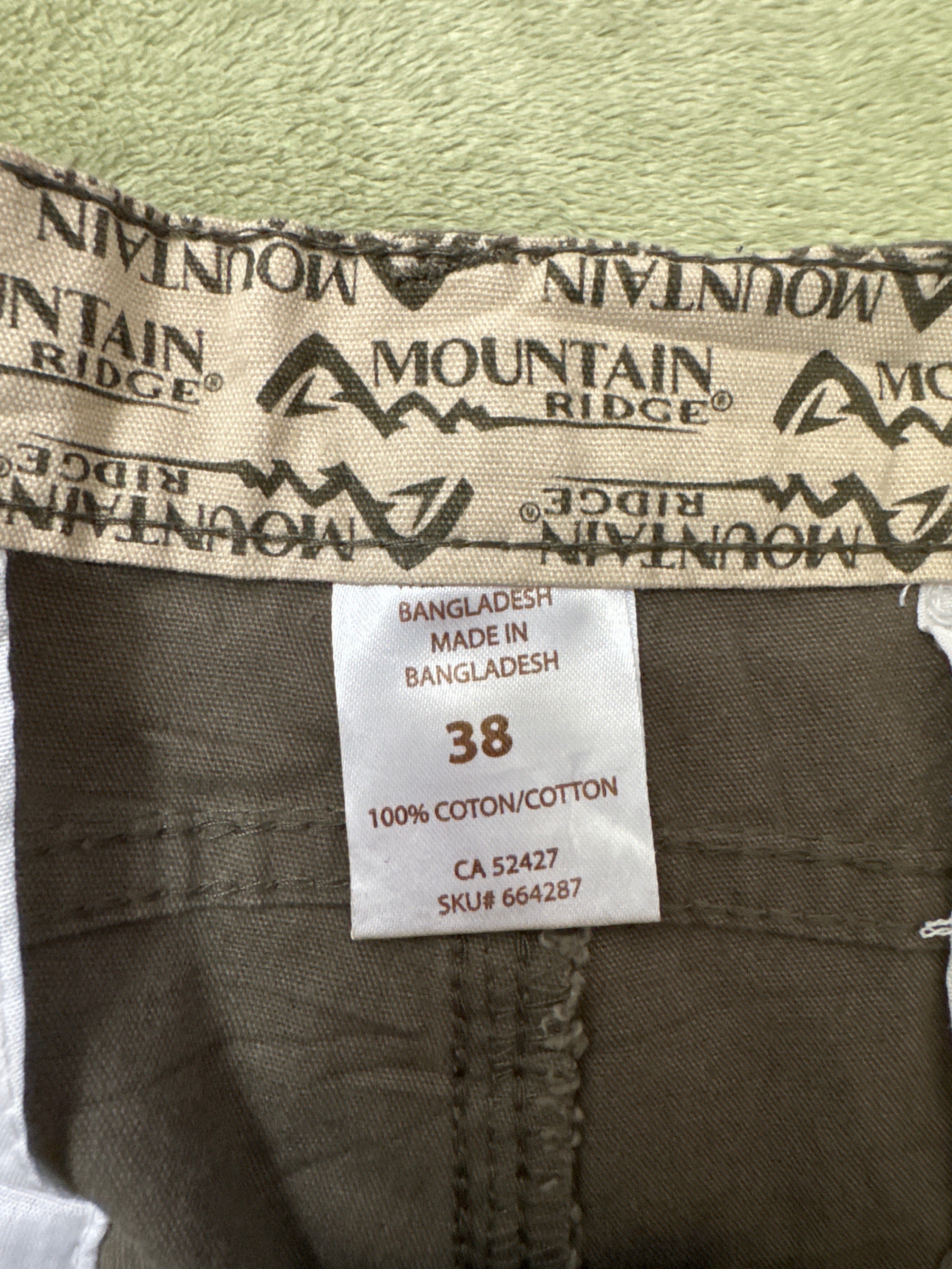 Short de hombre cargo