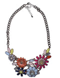 Collar con flores