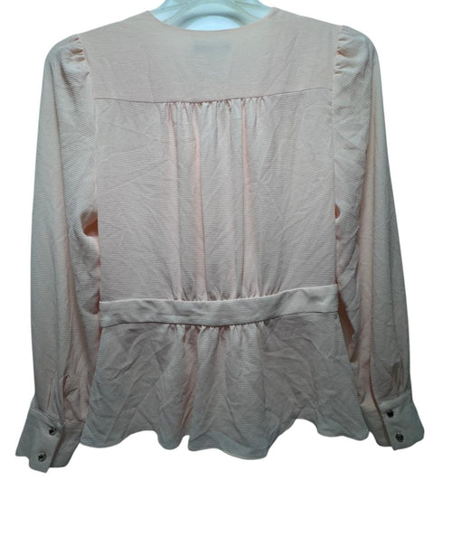 BLUSA  TOMMY PALO ROSA CON MANGAS