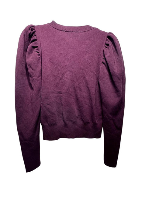 Blusa   zara Vino con mangas